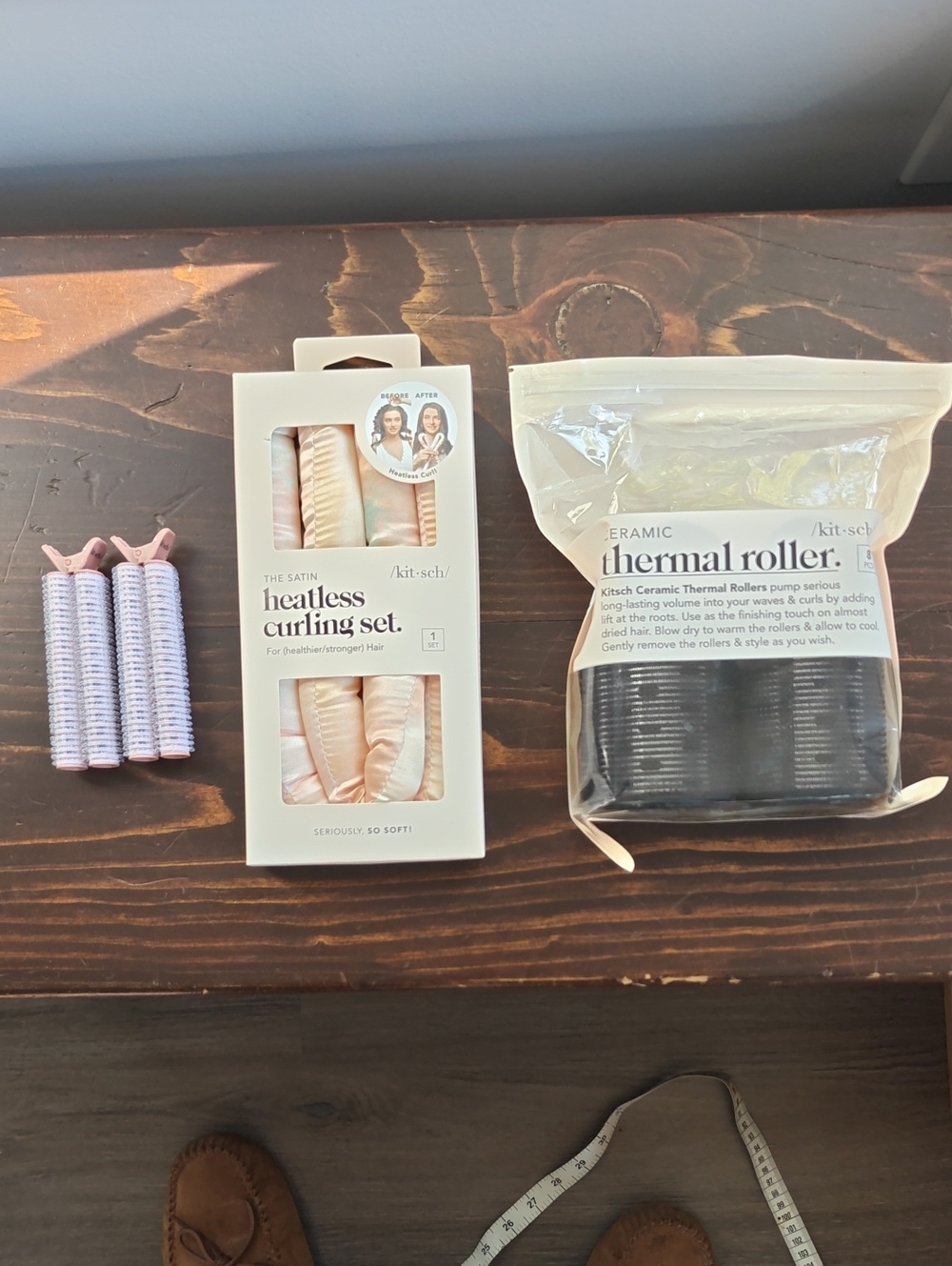 Kitsch Hair Bundle — Heatless Curling Set + Ceramic Rollers + Self-Grip Rollers